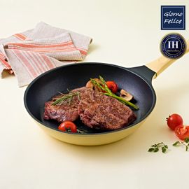 GIORNO FELICE Fresh-On Titanium Non-Stick Frying Pan 26cm Induction Compatible Lightweight Compact Size _ Made in Korea